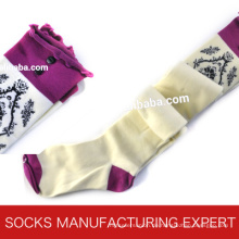 100% Baumwolle der Frau Coloful Tube Socke (UBM1047)